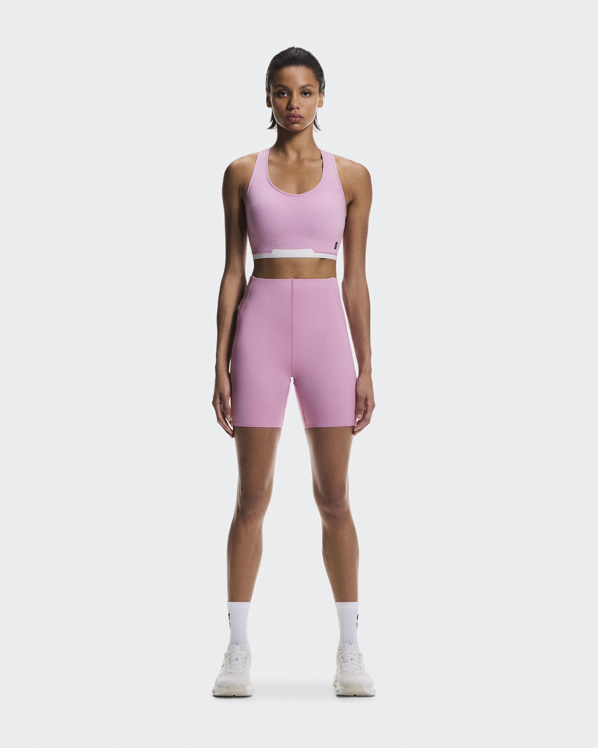 Sport-BH mit Mesheinsätzen - 4406-Sakura - Violett