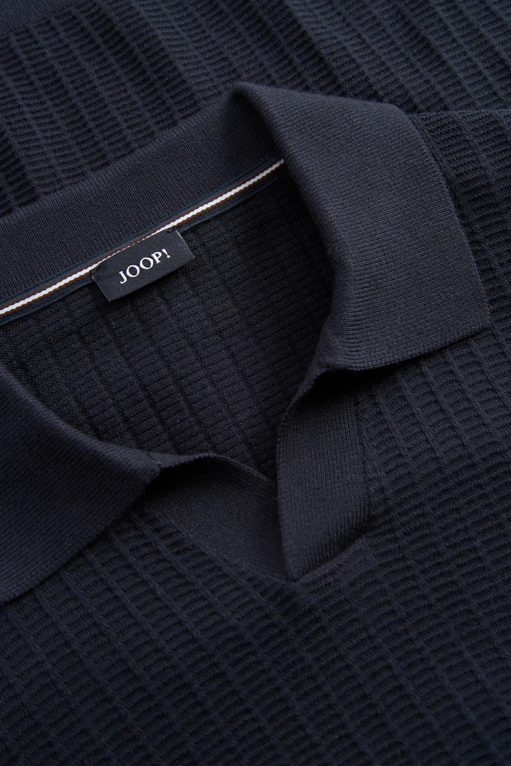 Strickpullover aus Baumwollmix - 402 - Blau