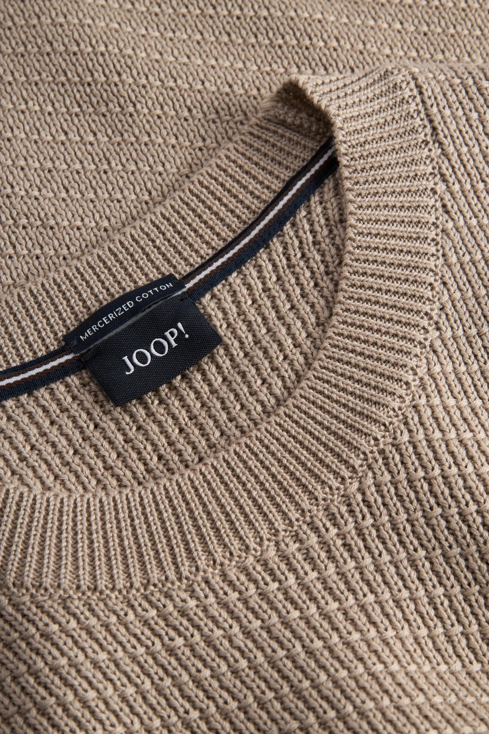 Strickpullover aus Baumwolle - 242 - Braun