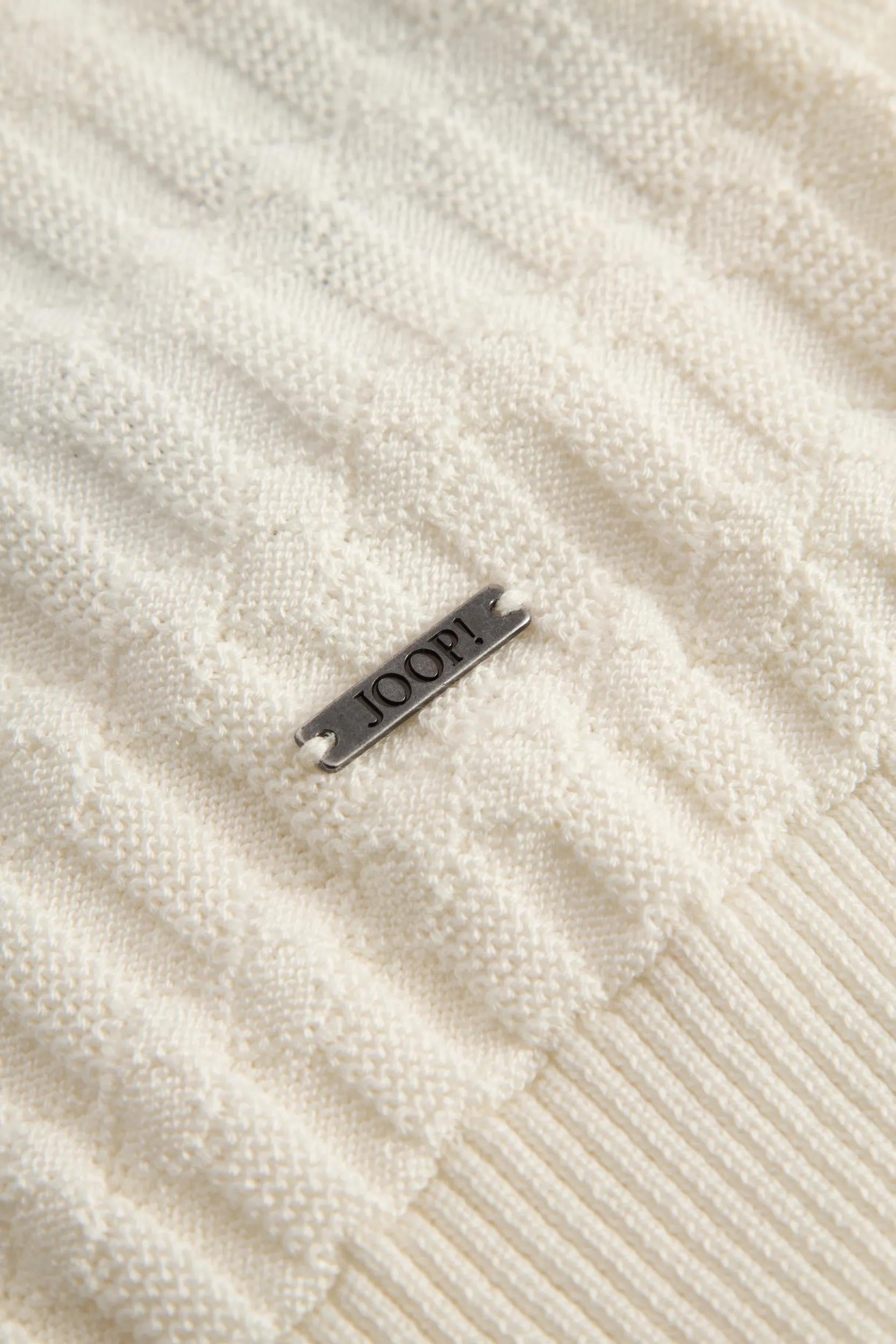 Strickpullover aus Baumwolle - 102 - Weiß