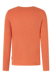 Strickpullover aus Baumwolle - 820-Bright Orange 820 - Orange