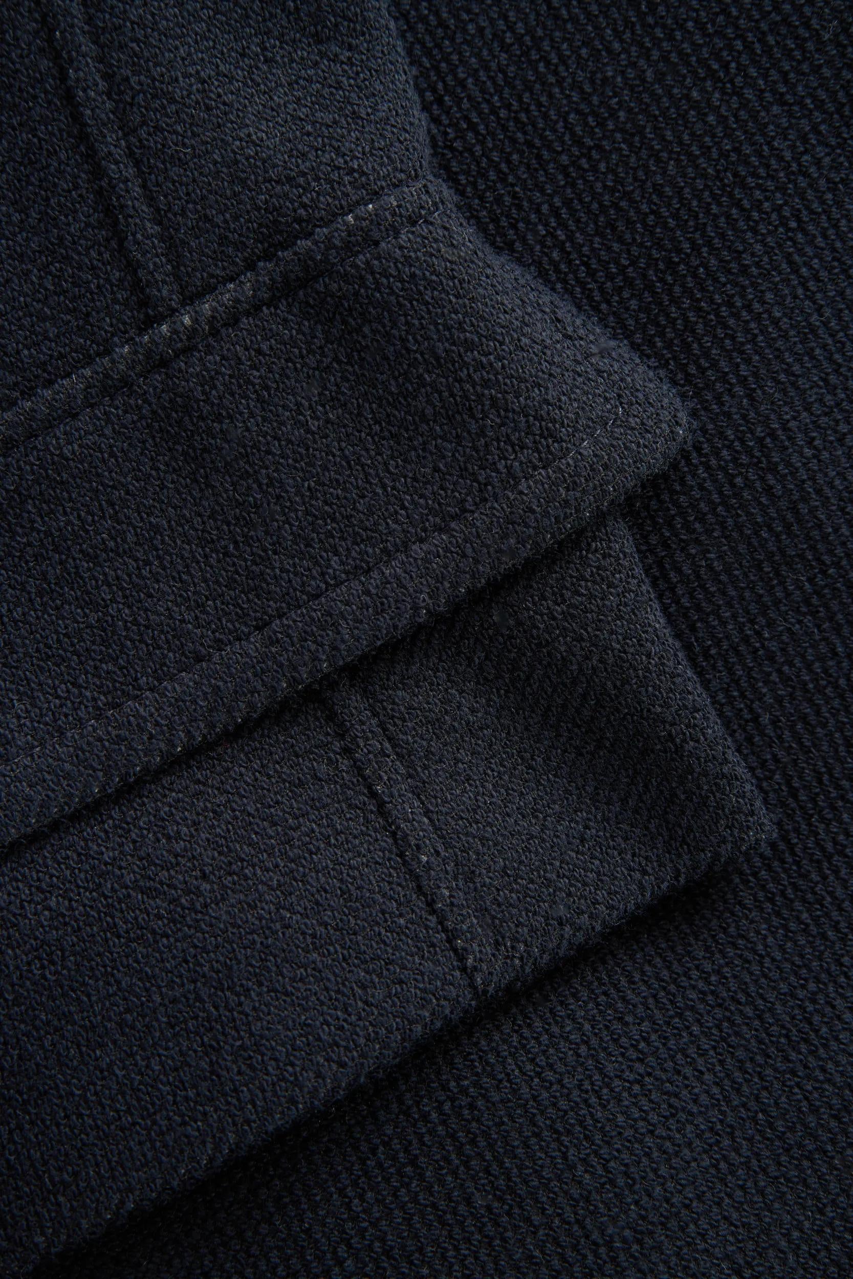 Blazerjacke aus Baumwolle - Navy 415 - Blau