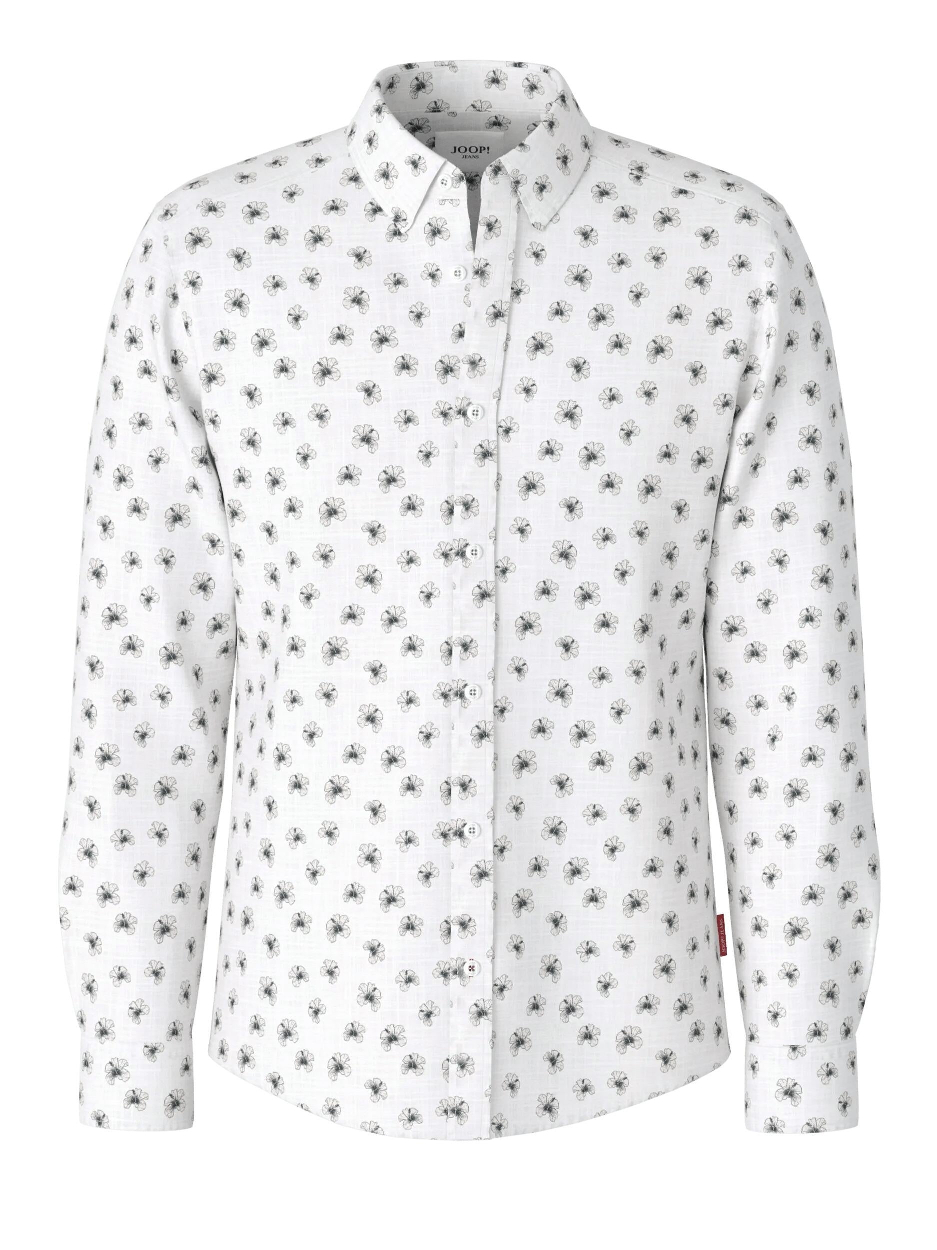 Freizeithemd Regular Fit - 105-Natural 105 - Weiß