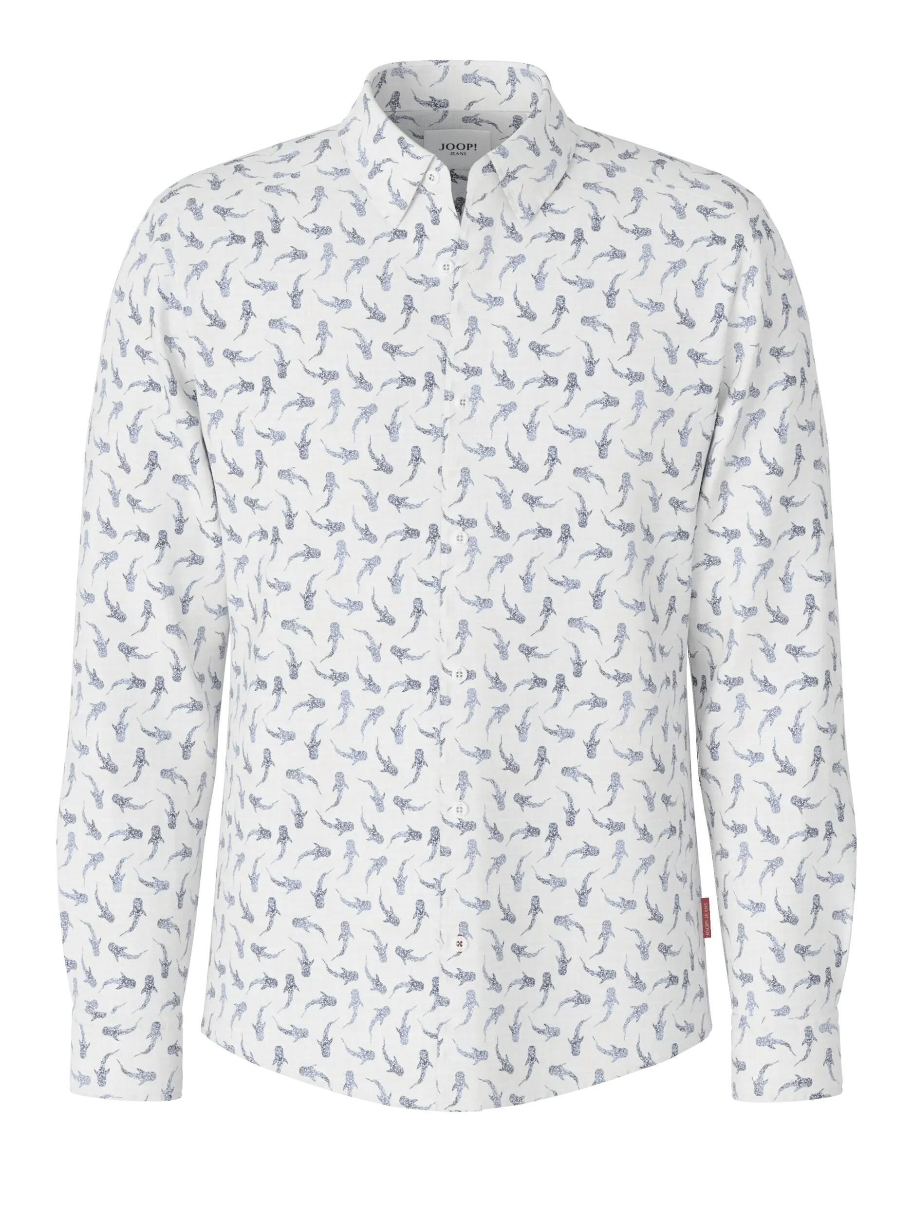 Freizeithemd Regular Fit - 105-Natural 105 - Weiß