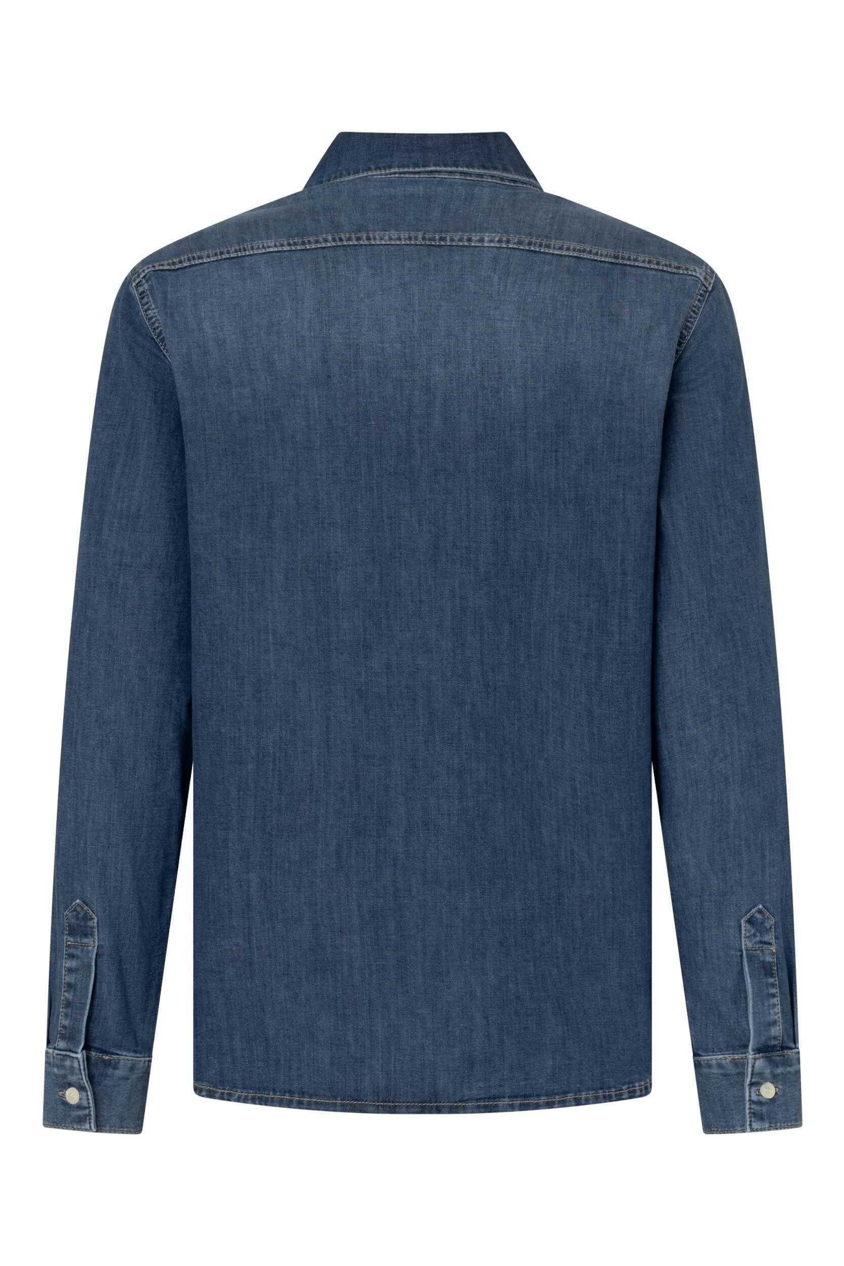 Jeanshemd Regular Fit - 436-Bright Blue 436 - Blau