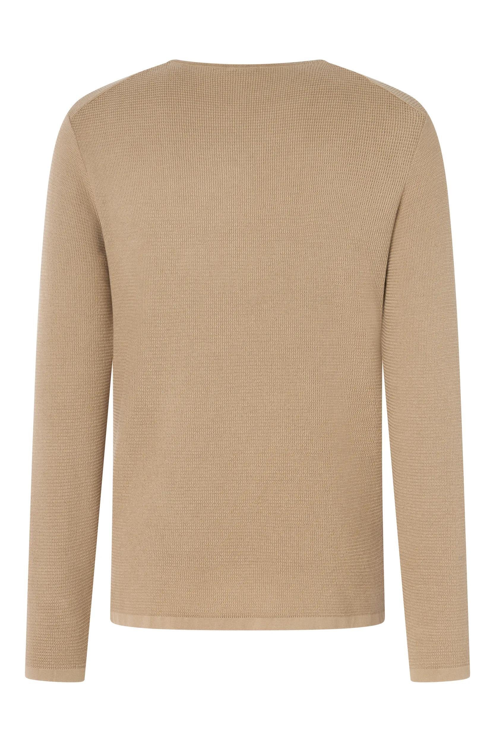 Strickpullover aus Baumwolle - 266-Medium Beige 266 - Beige