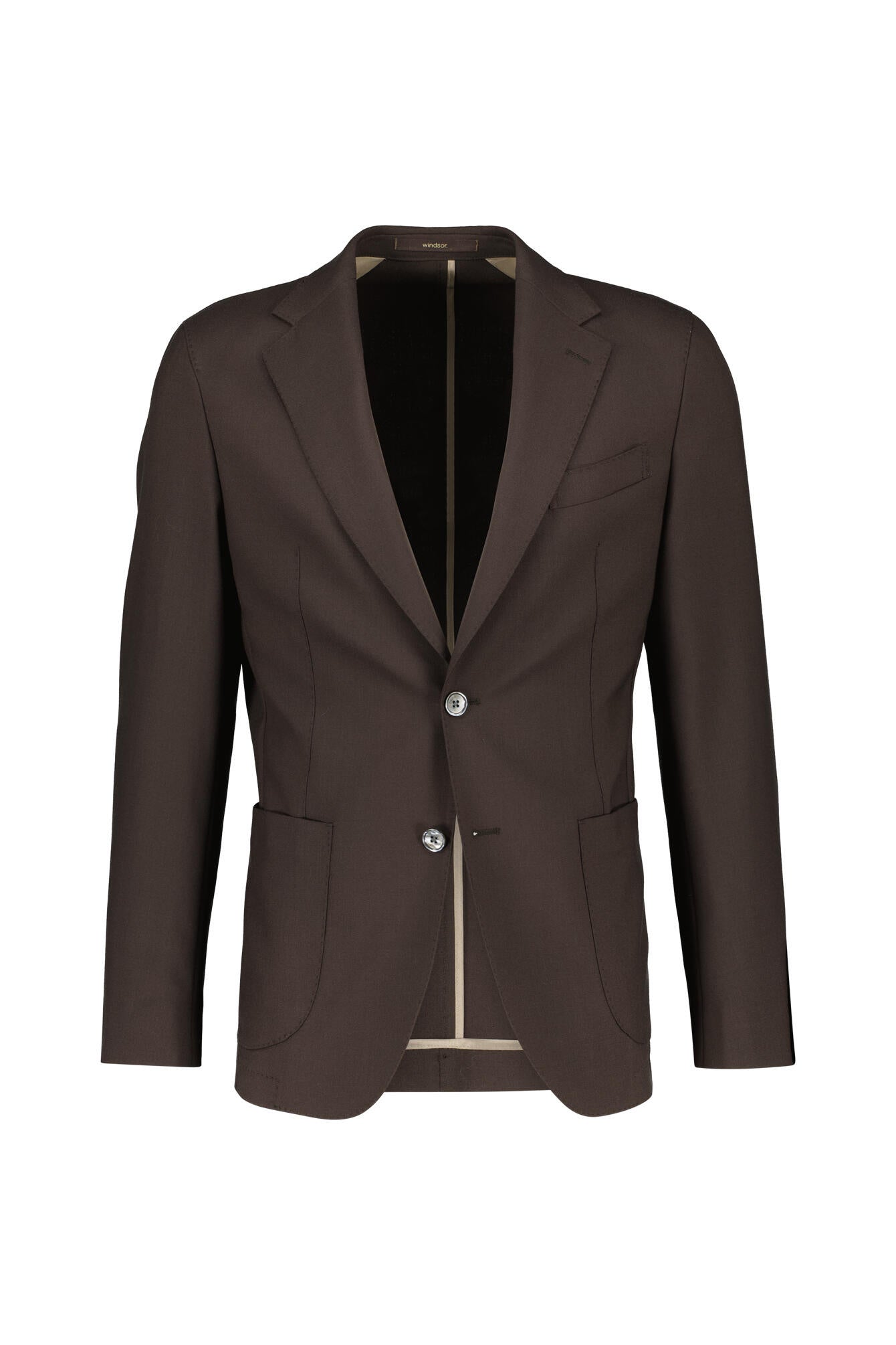 Sakko GIORNO aus Schurwolle - 202 - Braun