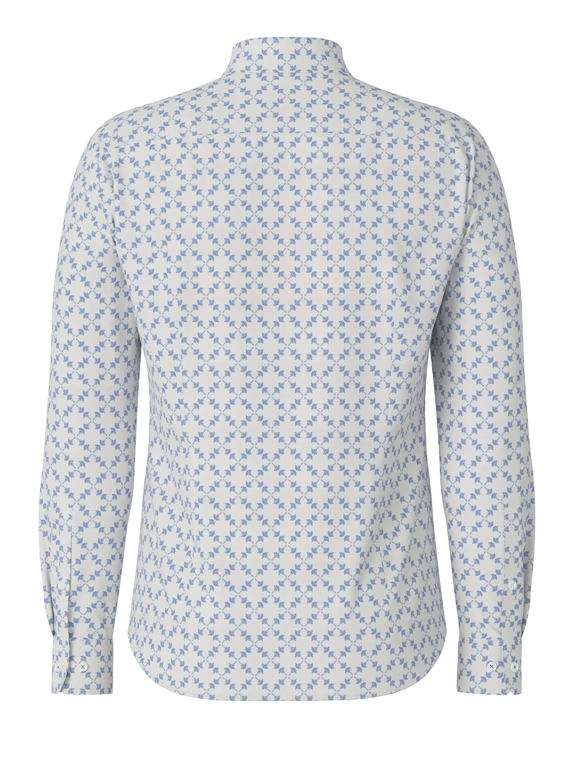 Freizeithemd Slim Fit - 420 - Blau