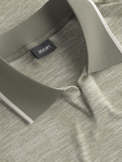 Poloshirt aus Baumwolle - 320 - Grün