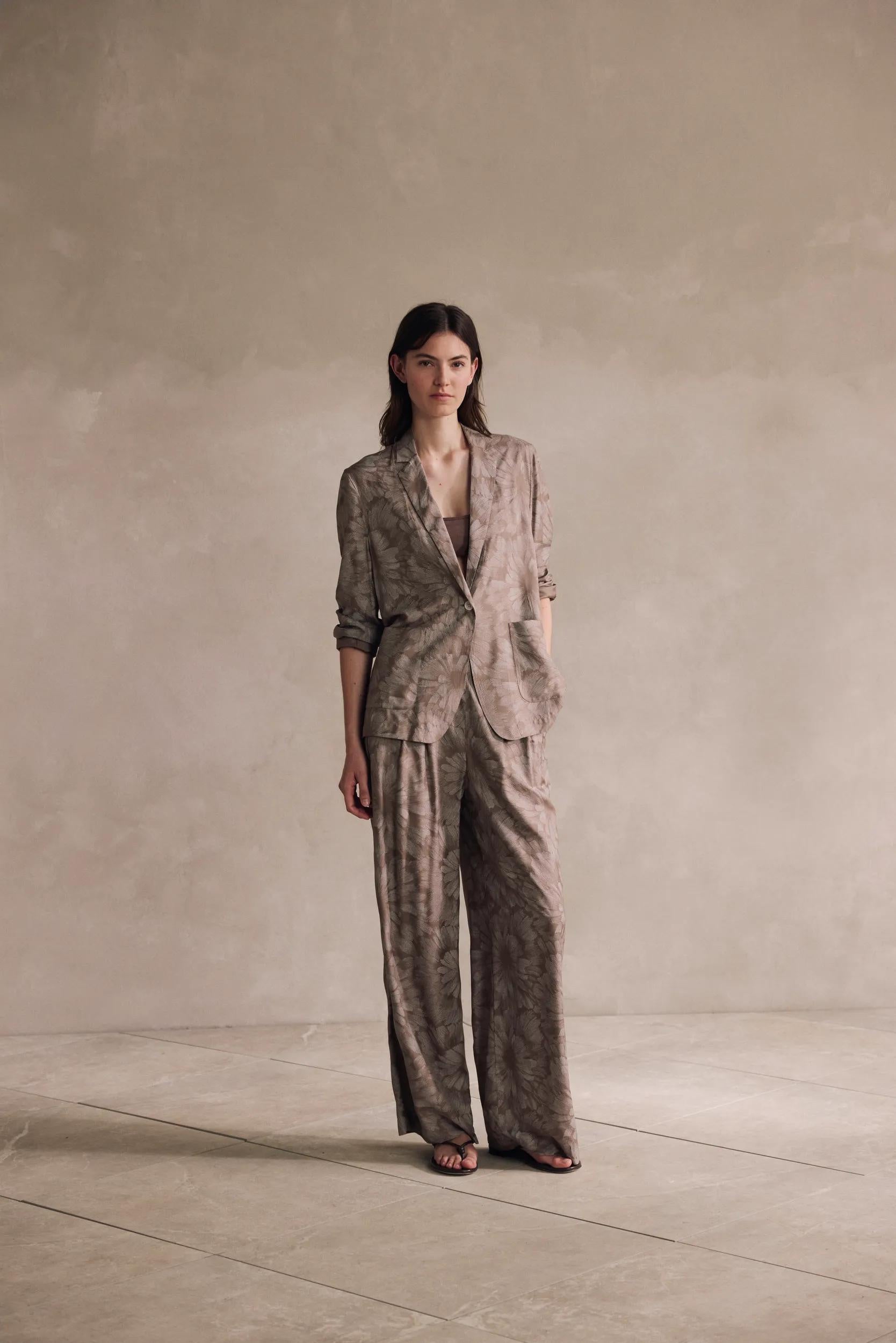 Schlupfhose Wide Leg - Rust/Copper 221 - Braun