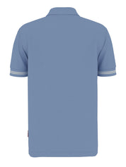Poloshirt aus Baumwolle - 450-Lt/Pastel Blue 450 - Blau