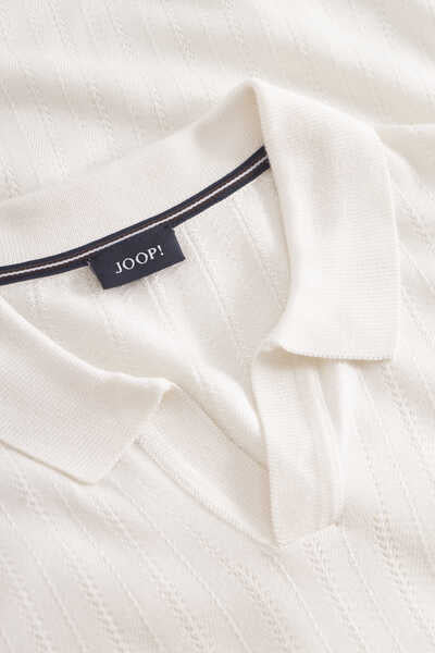 T-Shirt aus Viskosemix - 107 - Weiß