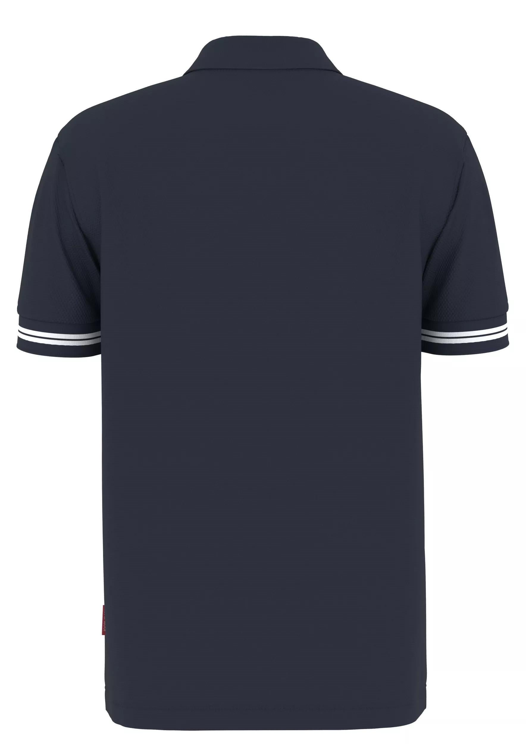 Poloshirt aus Baumwolle - 405-Dark Blue 405 - Blau