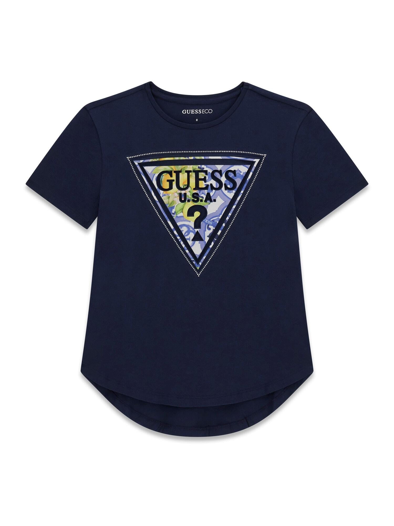 T-Shirt aus Baumwolle - G77G - Blau