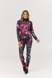 Midlayer GRAFFITI GIRLS - 917-black - Schwarz