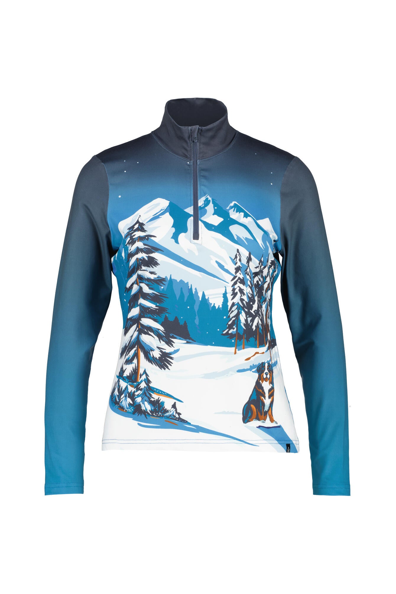 Midlayer SNOW HOUNDS - 922-teal - Blau