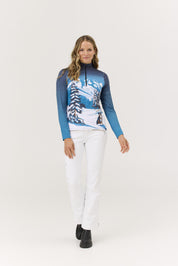 Midlayer SNOW HOUNDS - 922-teal - Blau