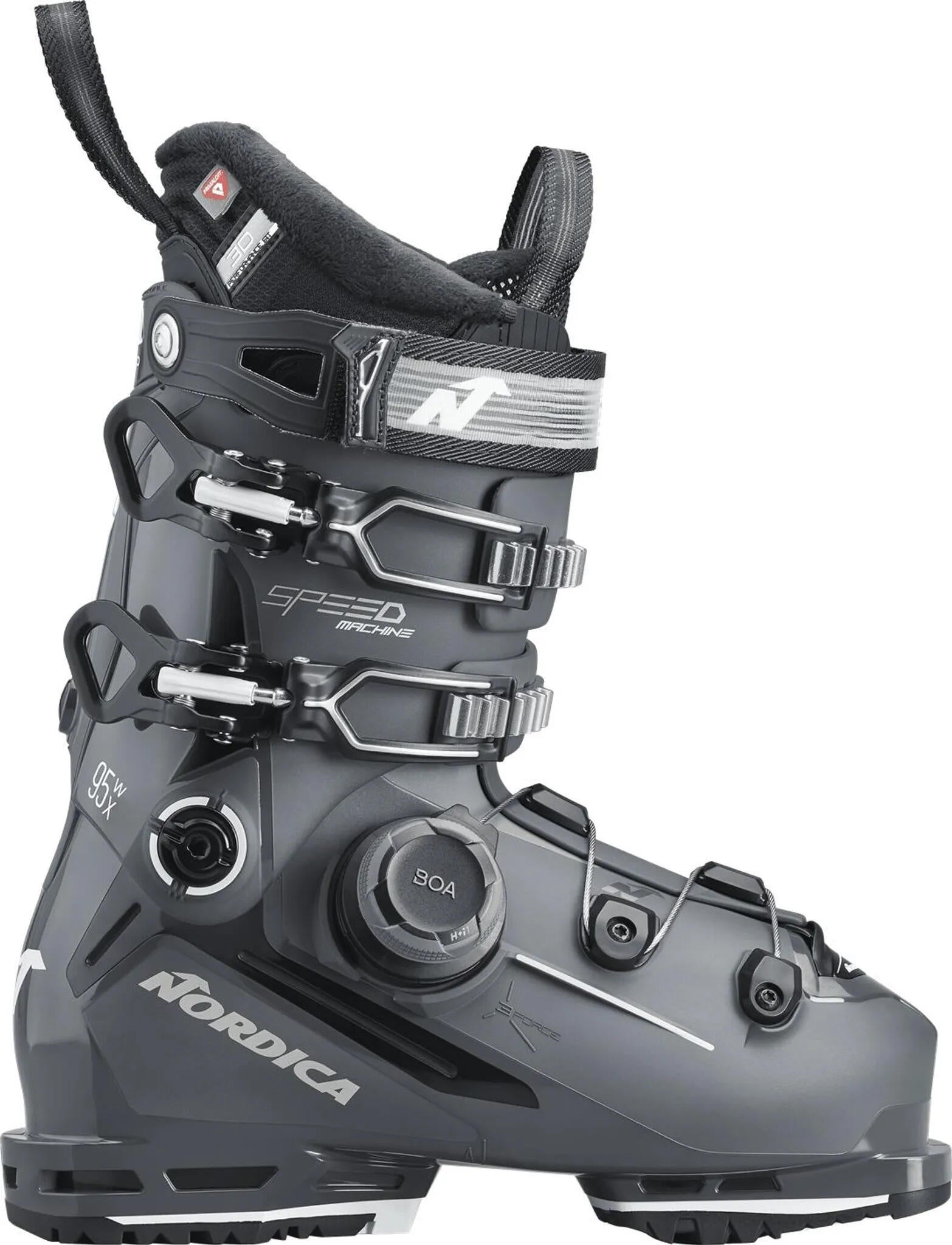 Ski-Schuhe SPEEDMASHINE 3 95 X BOA - 3F0-3F0 ANTHRAZIT-SCHWARZ-GOLD - Schwarz