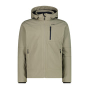 Softshelljacke mit Kapuze - E663-SAGE