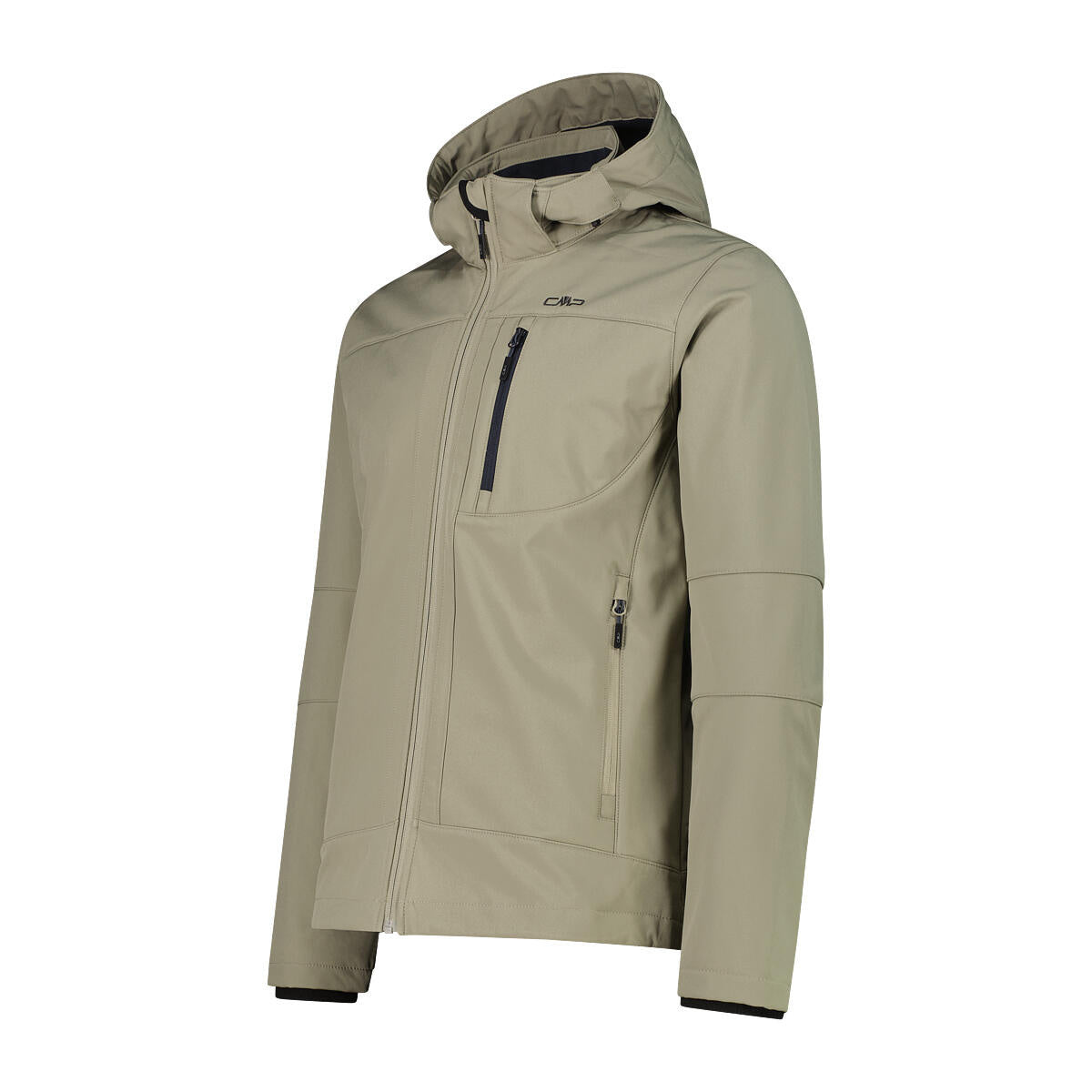 Softshelljacke mit Kapuze - E663-SAGE