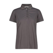 Dryfunction Poloshirt - Q955-TERRA - Grau