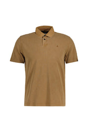Poloshirt aus Baumwolle - 247-BRANDY - Braun