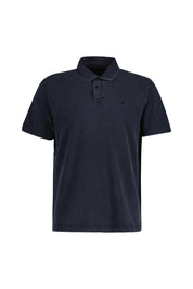 Poloshirt aus Baumwolle - 715-DEEP NAVY - Blau