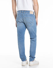 Jeans ANBASS Slim Fit - 009-MEDIUM BLUE - Blau