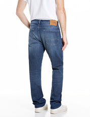 Jeans AIDEEN Straight Fit - 007-DARK BLUE - Blau