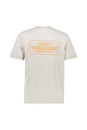 T-Shirt aus Baumwolle - 772-PEARL GREY - Grau