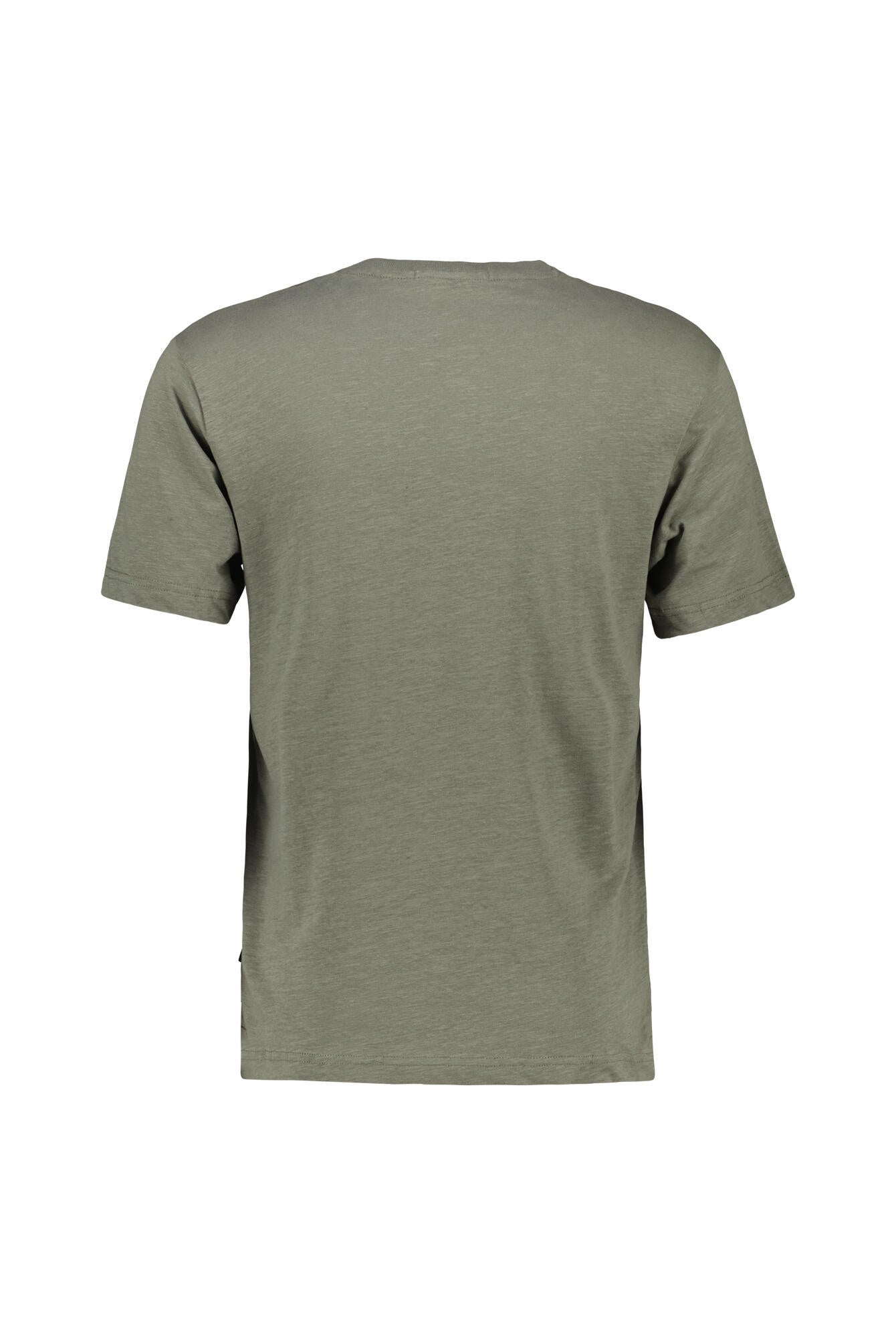T-Shirt aus Baumwollmix - 705-GRAY MILITARY - Grau