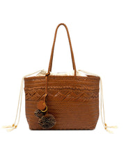 Shopper PALOMA - 206-CUOIO - Braun