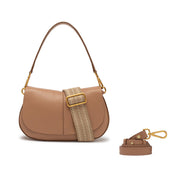 Schultertasche HELENA ROUND - 5313-CLAY - Braun