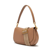 Schultertasche HELENA ROUND - 5313-CLAY - Braun