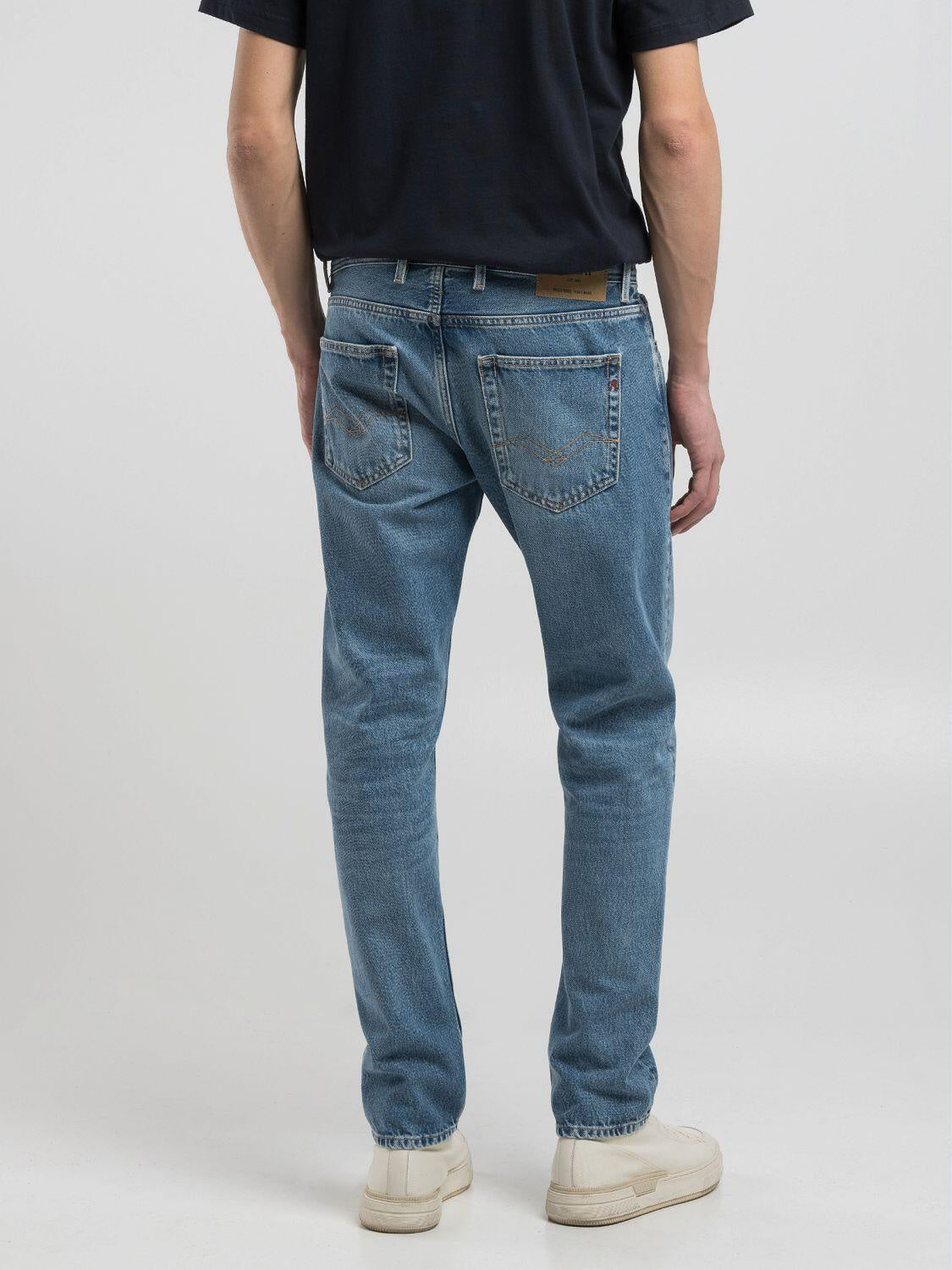 Jeans GROVER Straight Fit - 009-MEDIUM BLUE - Blau