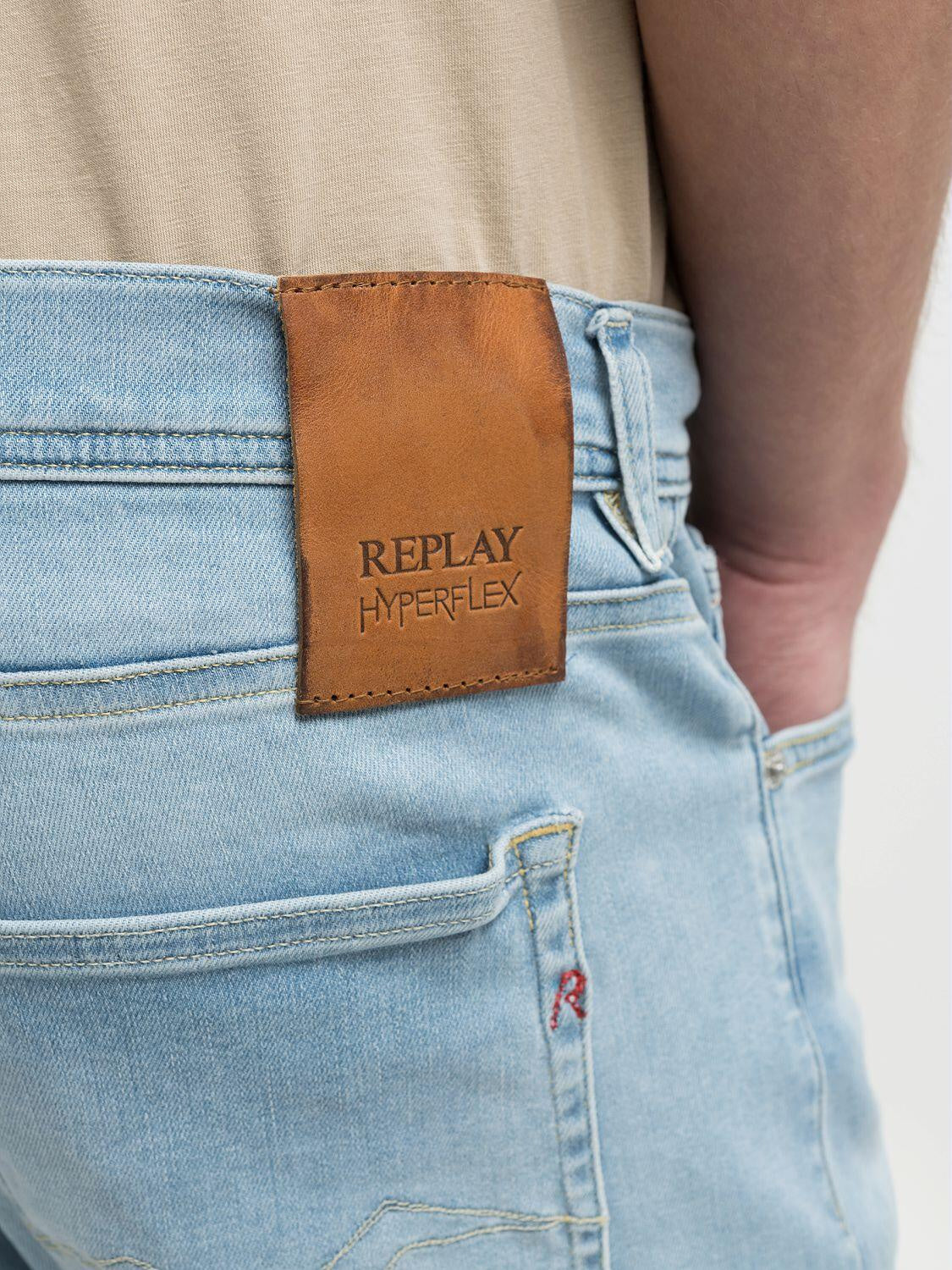 Jeans GROVER Straight Fit - 010-LIGHT BLUE - Blau