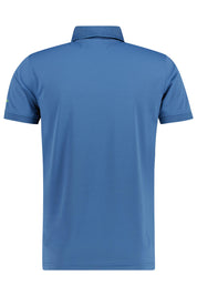 Poloshirt - M879-DUSTY BLUE - Blau