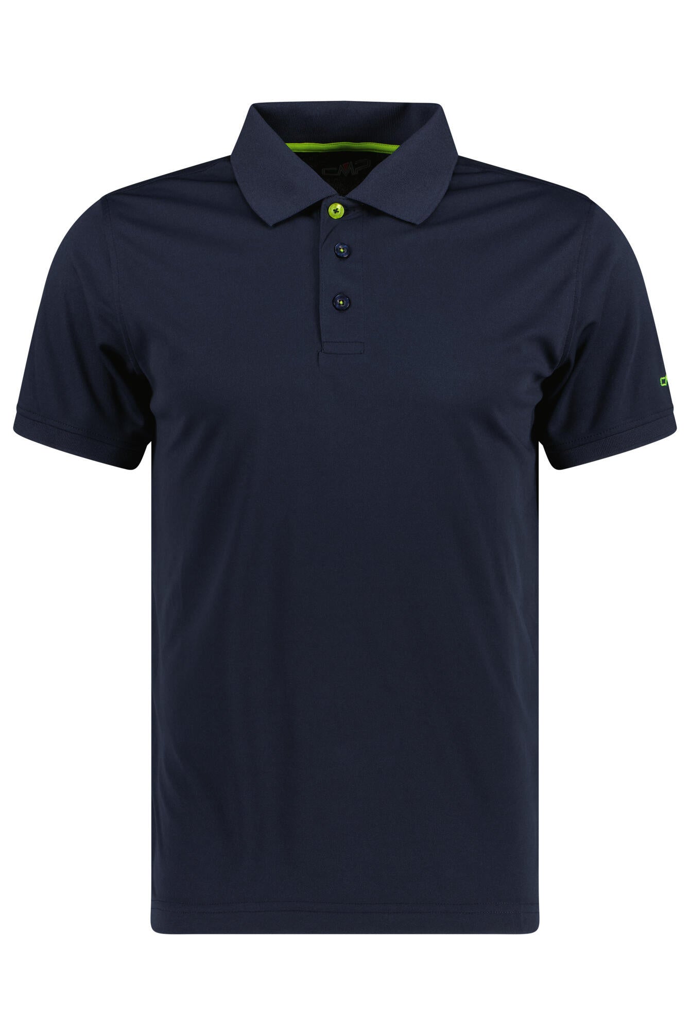 Poloshirt - 24NN-B.BLUE-LIMEGREEN - Blau