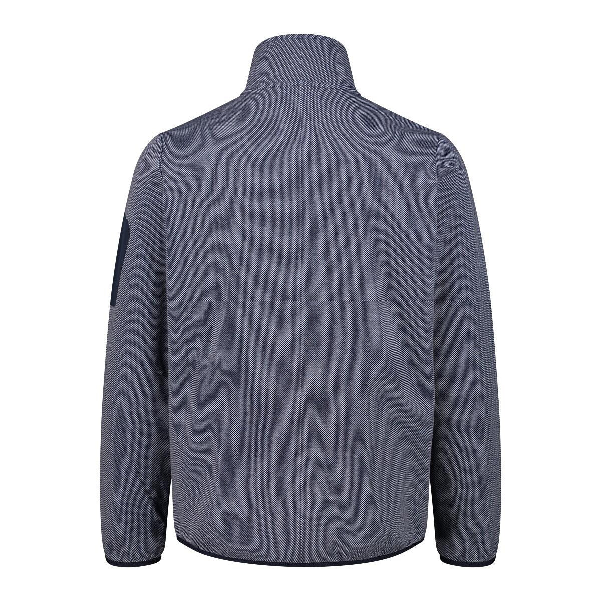 Leichte Fleecejacke mit Stehkragen - 29NR-B.BLUE-ICE - Blau