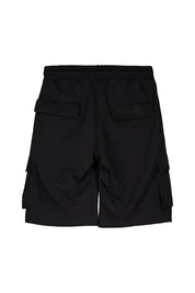 Cargo-Sweatshorts Regular Fit - 9000 - Schwarz