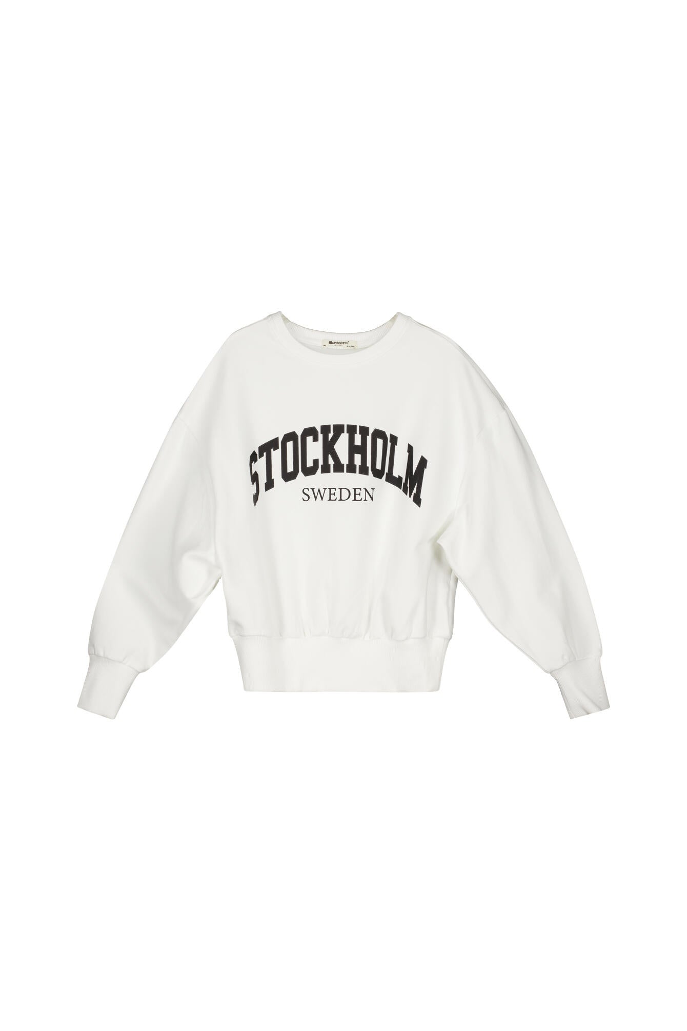 Sweatshirt aus Baumwolle - 1000 - Weiß