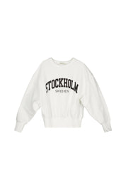 Sweatshirt aus Baumwolle - 1000 - Weiß
