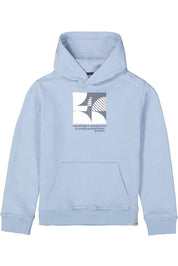 Sweathoodie mit Print - 4136 - Blau