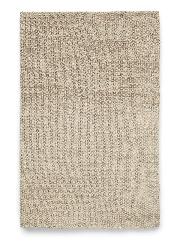 Decke NORDIC KNIT 130x170 cm - 703-Oakwood - Beige