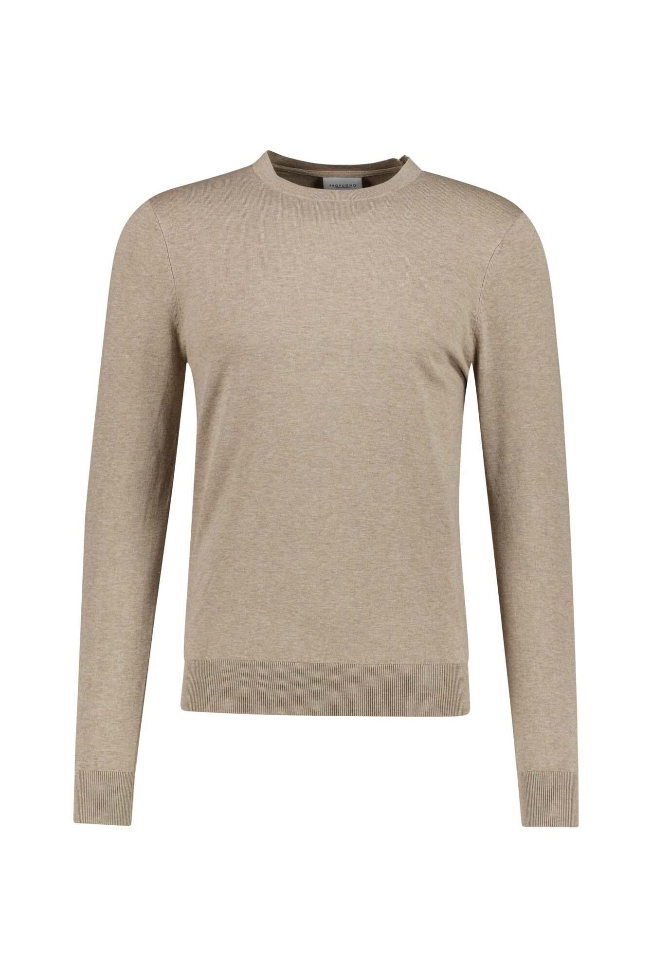 Strickpullover meliert - F - Beige