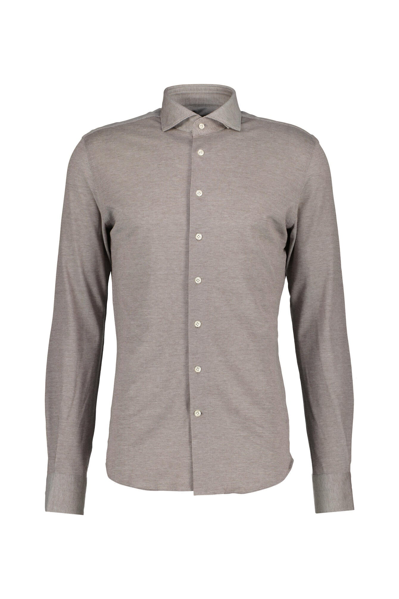 Hemd Slim Fit - H - Braun