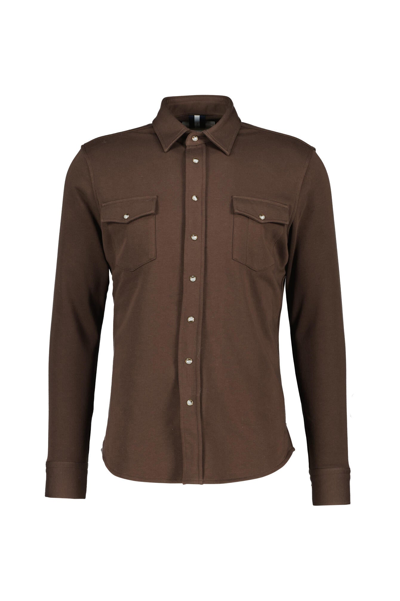 Overshirt aus Baumwolle - H - Braun