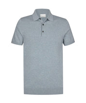 Poloshirt  Regular Fit aus Lyocell - M - Grau