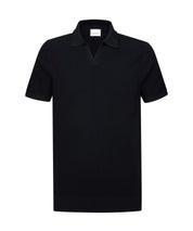 Poloshirt aus Lyocell - P - Blau