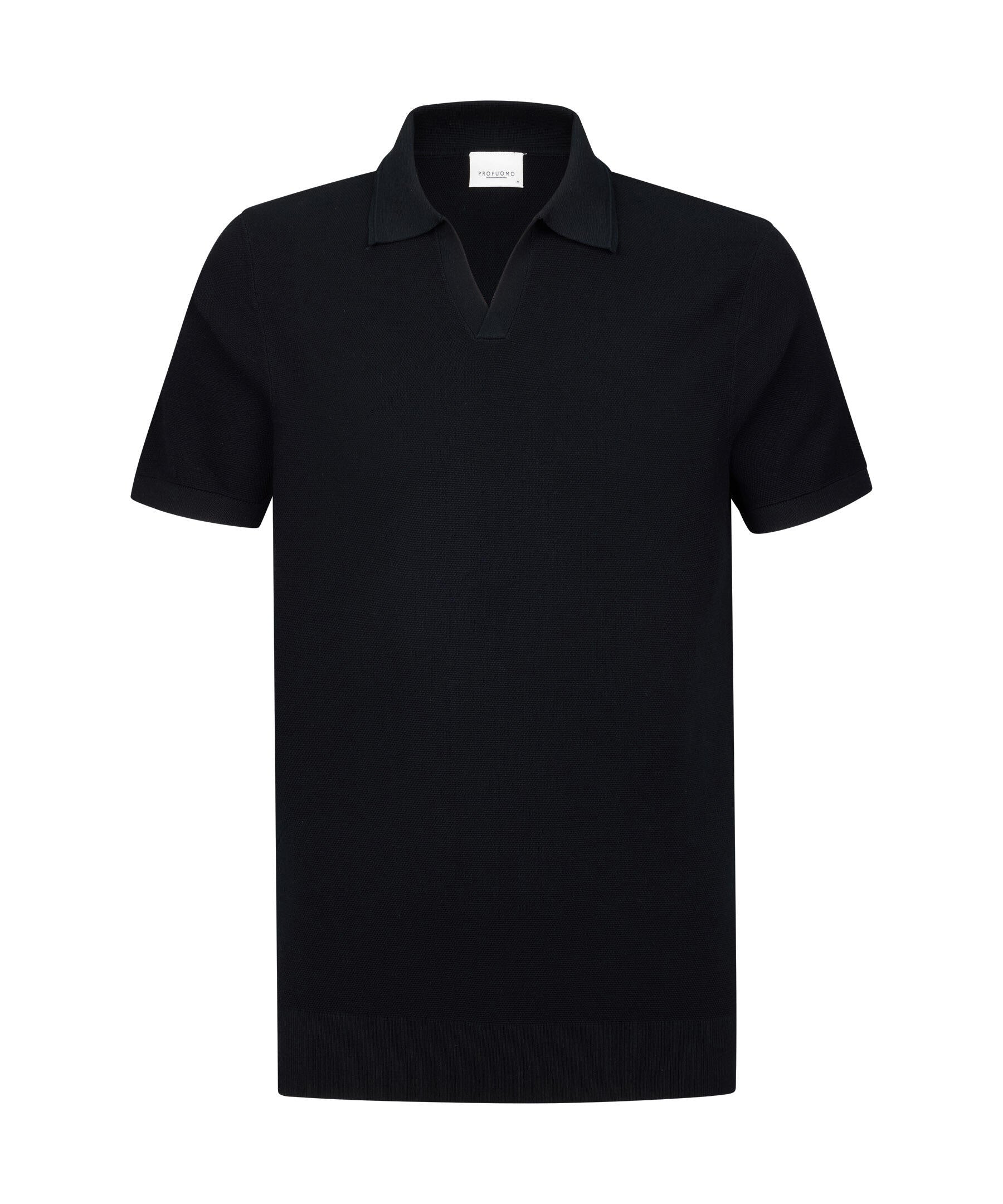 Poloshirt aus Lyocell - P - Blau